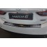 Накладка на задний бампер (черная) Mazda 6 Sedan (2013-) бренд – Avisa дополнительное фото – 1
